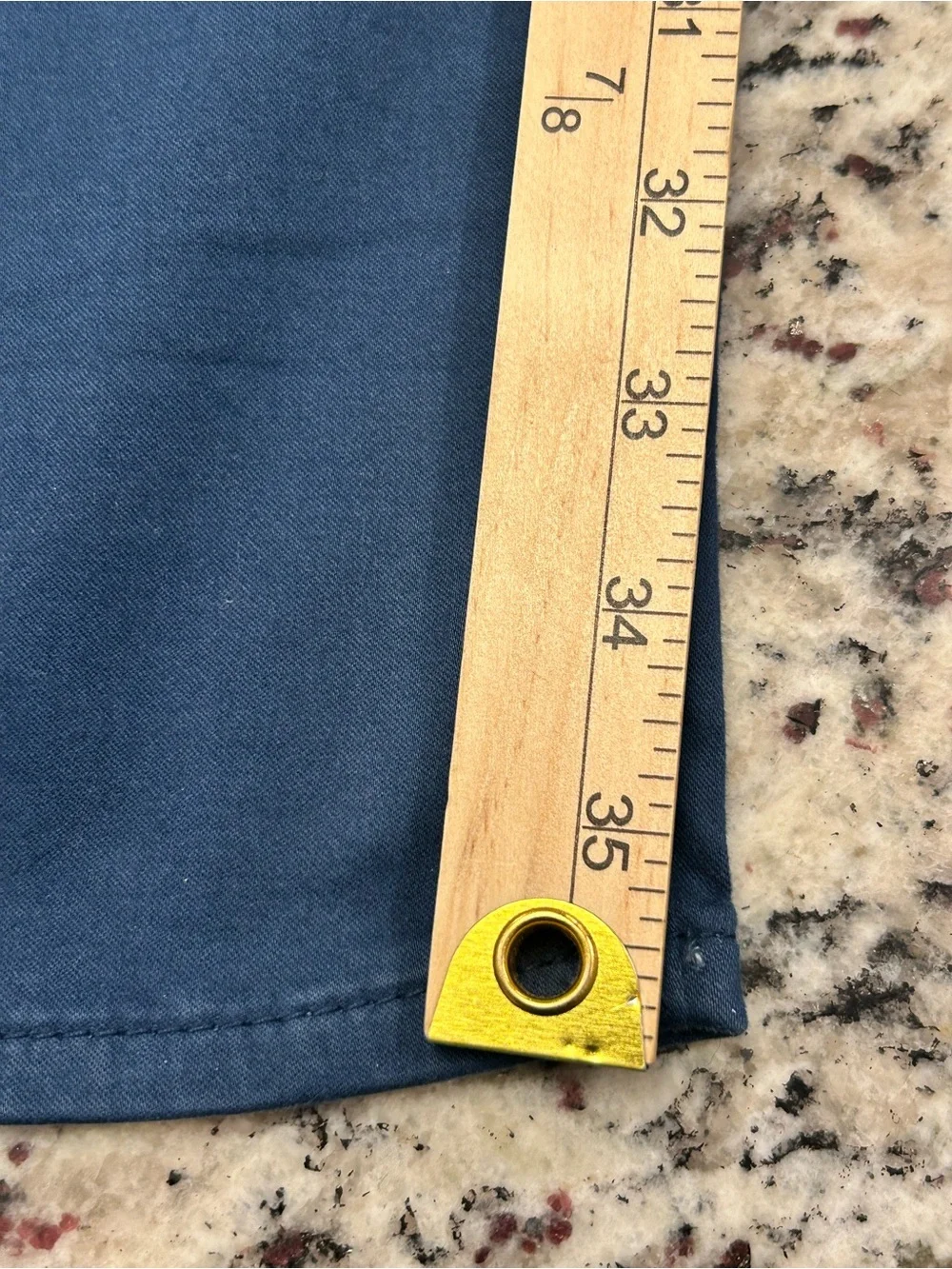 Mavi Zach Straight Leg Men's Slate Blue Pants 34/36 Stretch Twill Jeans Casual